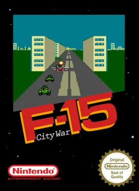 F-15 City War (Asia) (En) (Idea-Tek) (Unl) box cover front